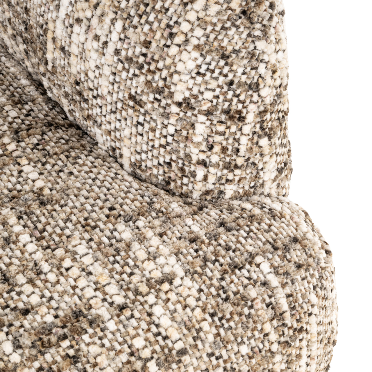 Loungestoel Kagney omara draaibaar bruin - Afbeelding 5