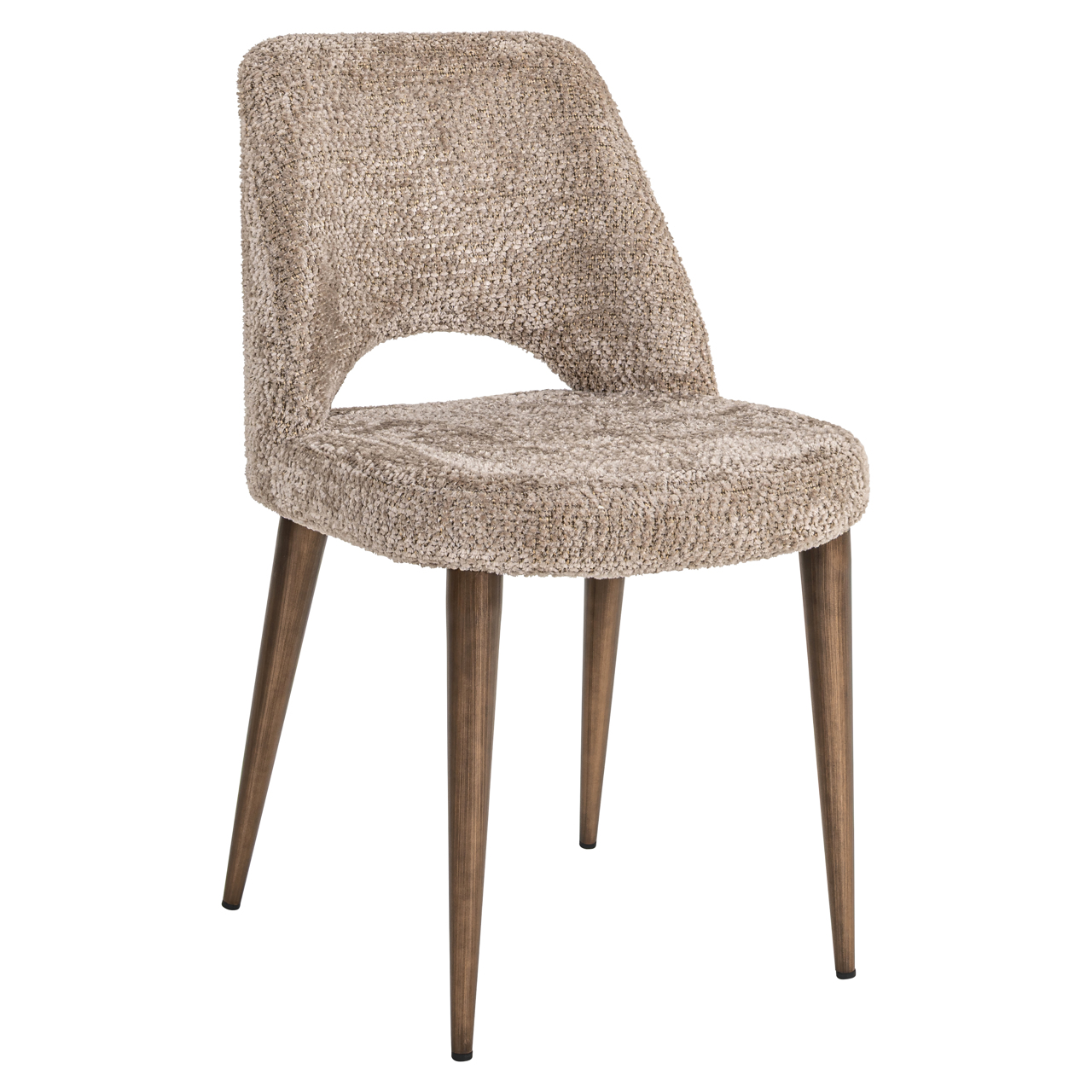 Eetkamerstoel Delphine lovely brandvertragend naturel set van 2 - Afbeelding 3