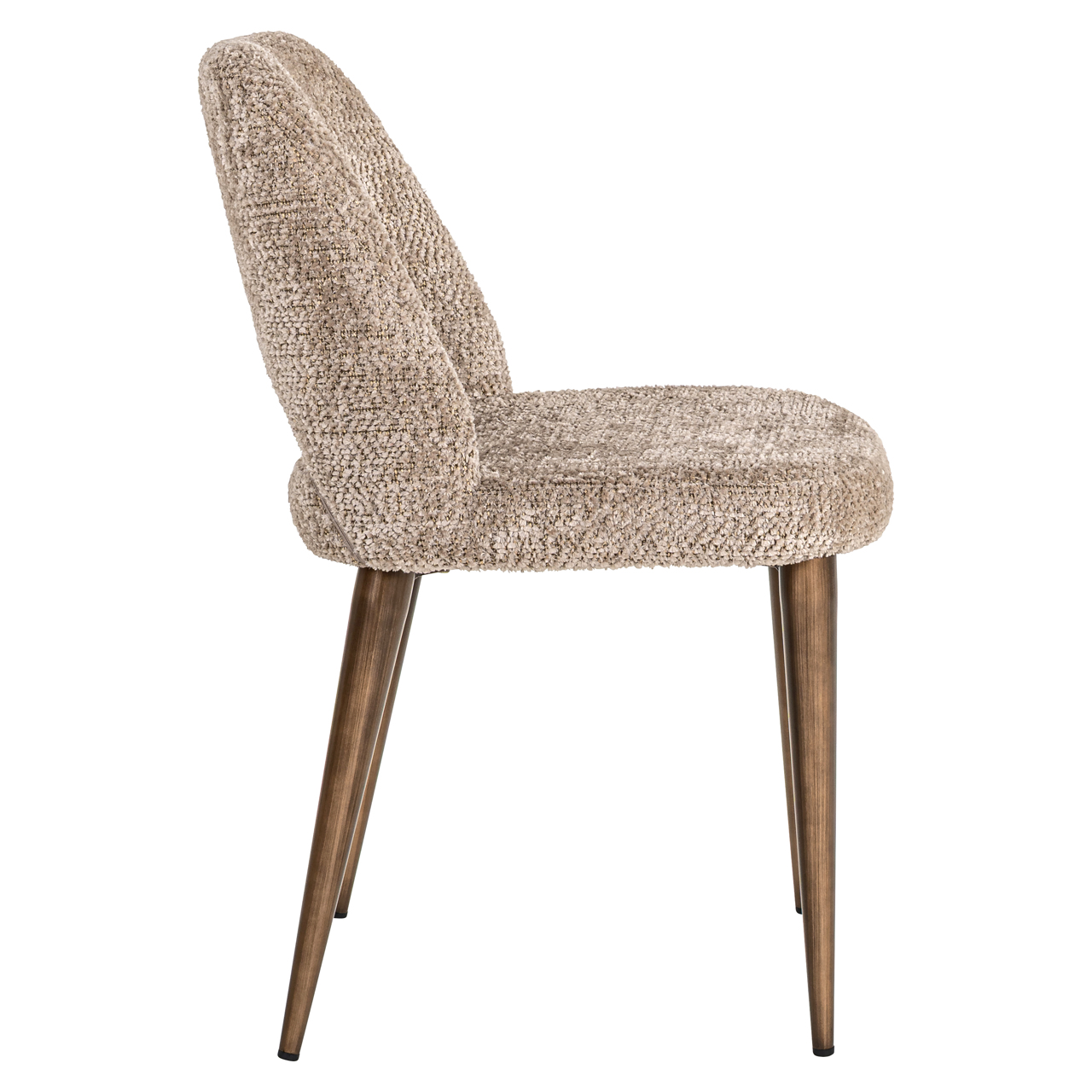 Eetkamerstoel Delphine lovely brandvertragend naturel set van 2 - Afbeelding 4