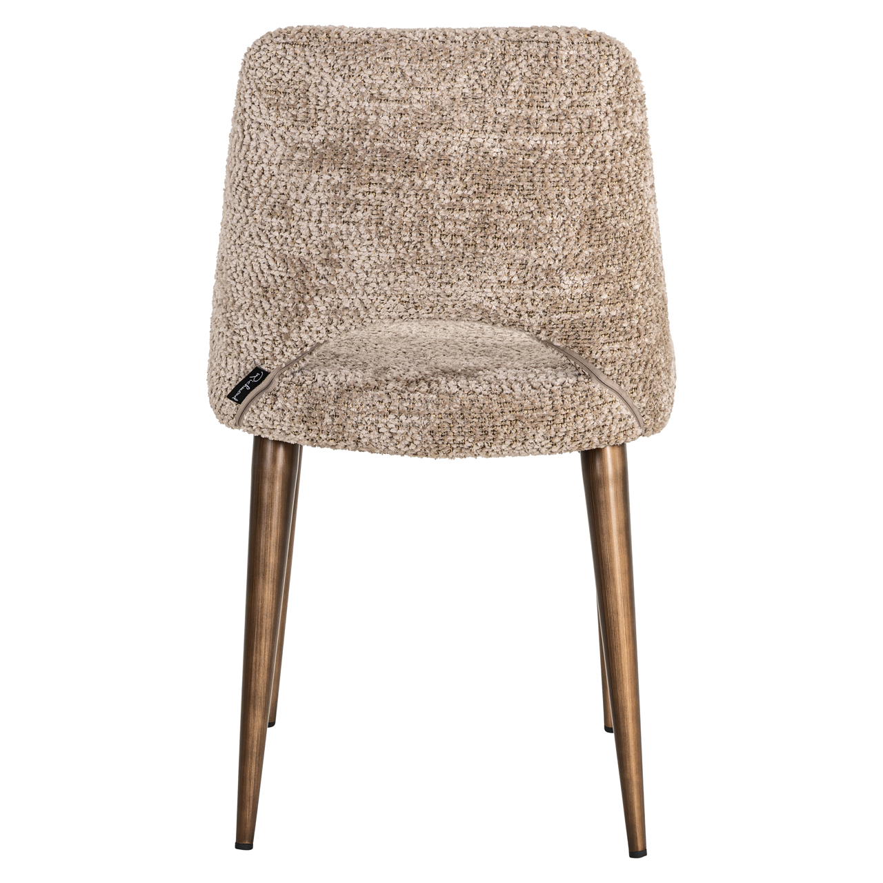 Eetkamerstoel Delphine lovely brandvertragend naturel set van 2 - Afbeelding 5