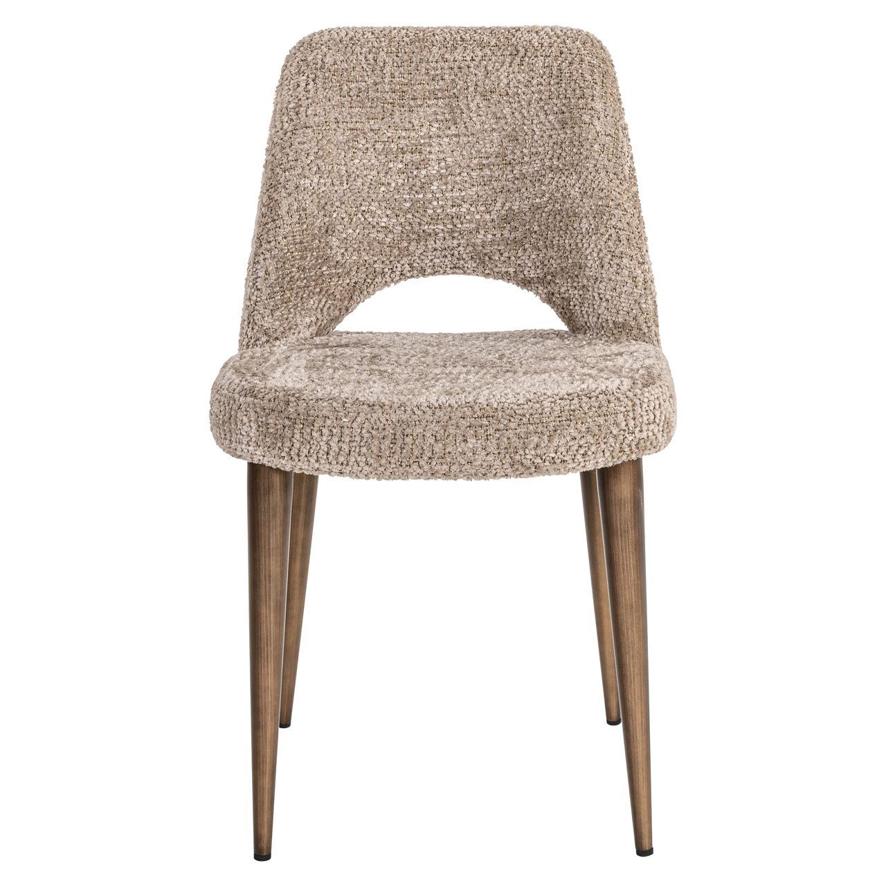 Eetkamerstoel Delphine lovely brandvertragend naturel set van 2 - Afbeelding 6