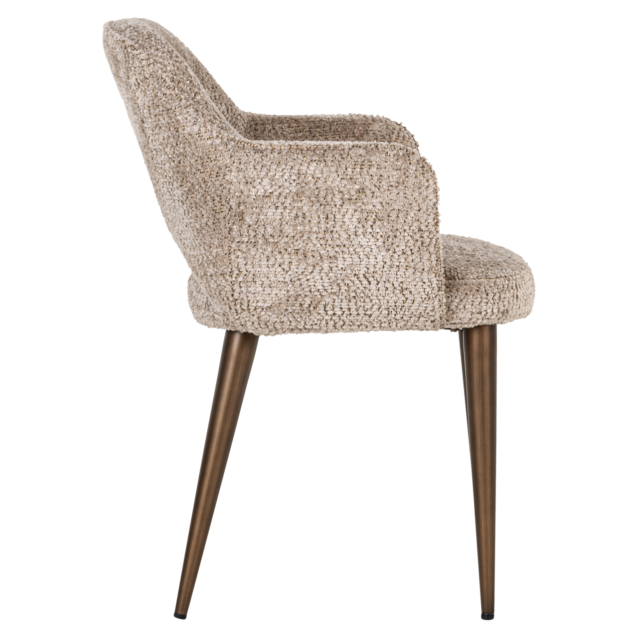 Eetkamerstoel Delphina lovely brandvertragend naturel - Afbeelding 4