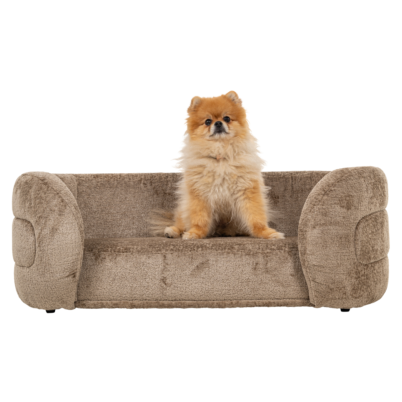 Hondenbed Bingo taupe chenille - Afbeelding 6