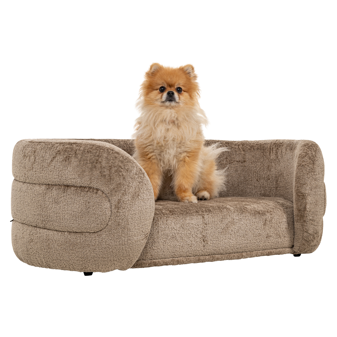 Hondenbed Bingo taupe chenille - Afbeelding 9