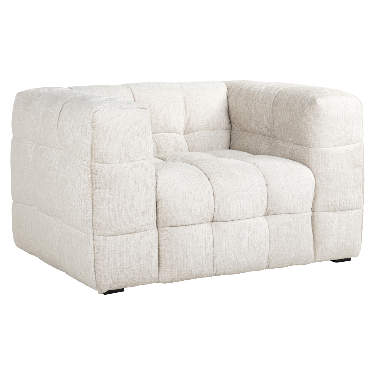 Lounge stoel Merrol cream fusion fire retardant - Afbeelding 2