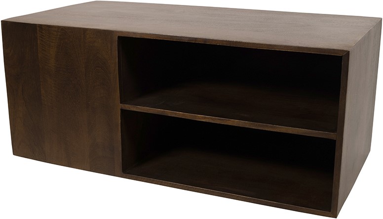 Salontafel Storal Walnut bruin mangohout