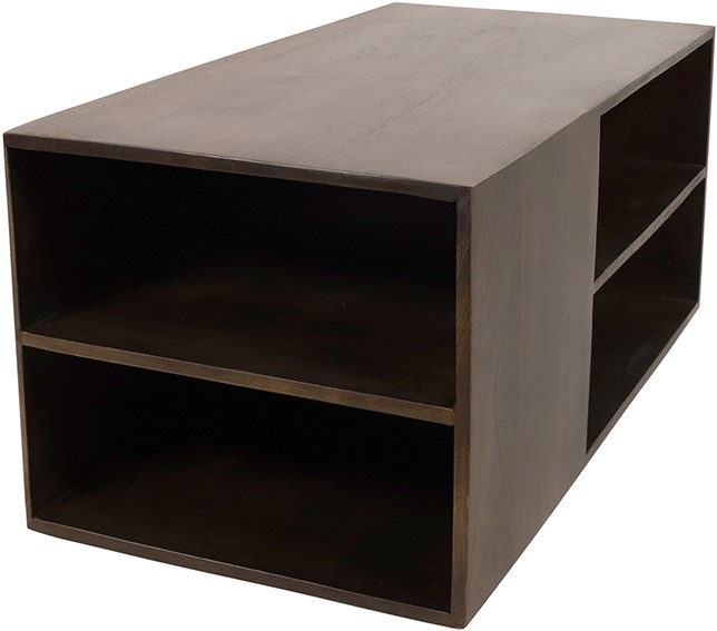Salontafel Storal Walnut bruin mangohout - Afbeelding 3