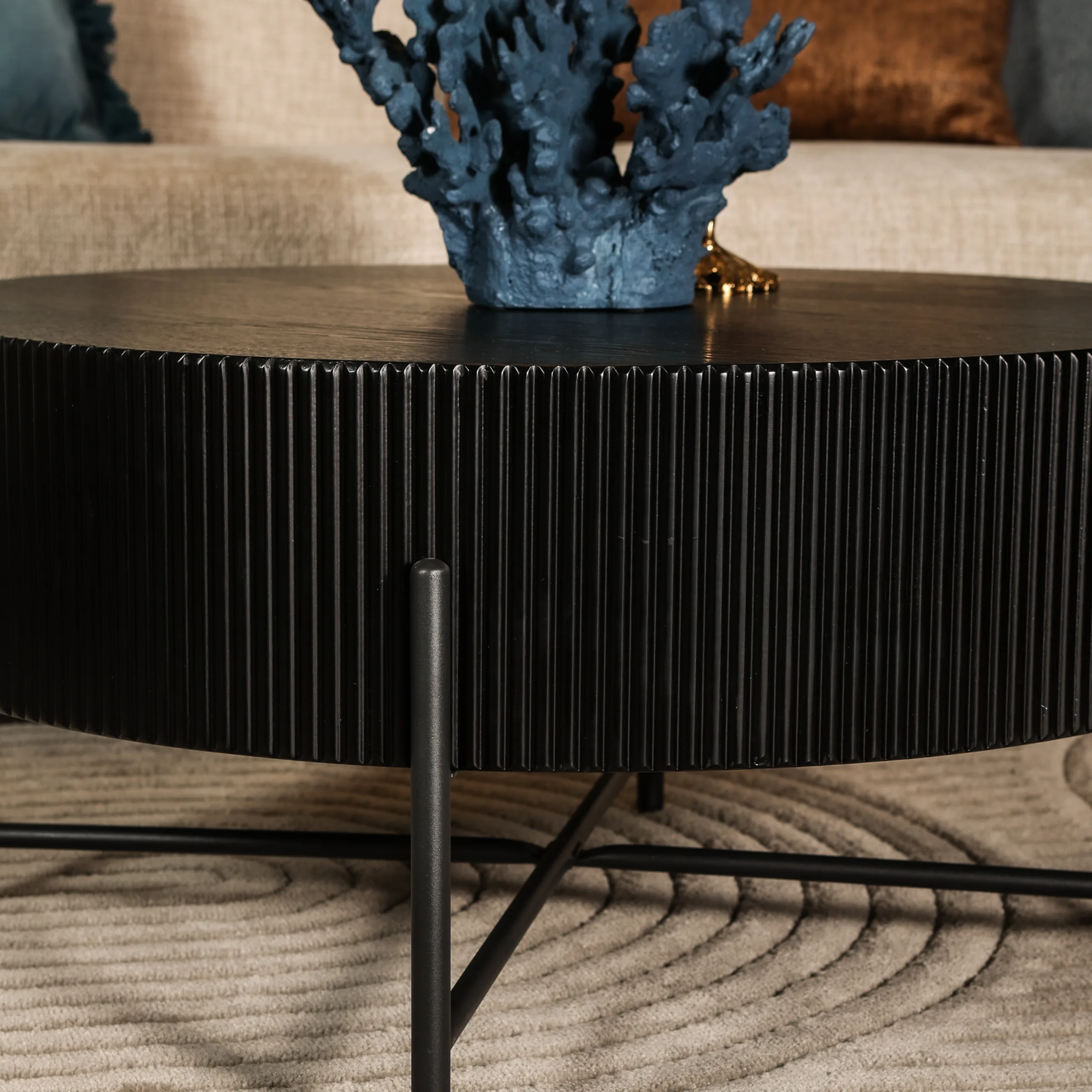 Salontafel Luxor rond 80 cm - Afbeelding 2