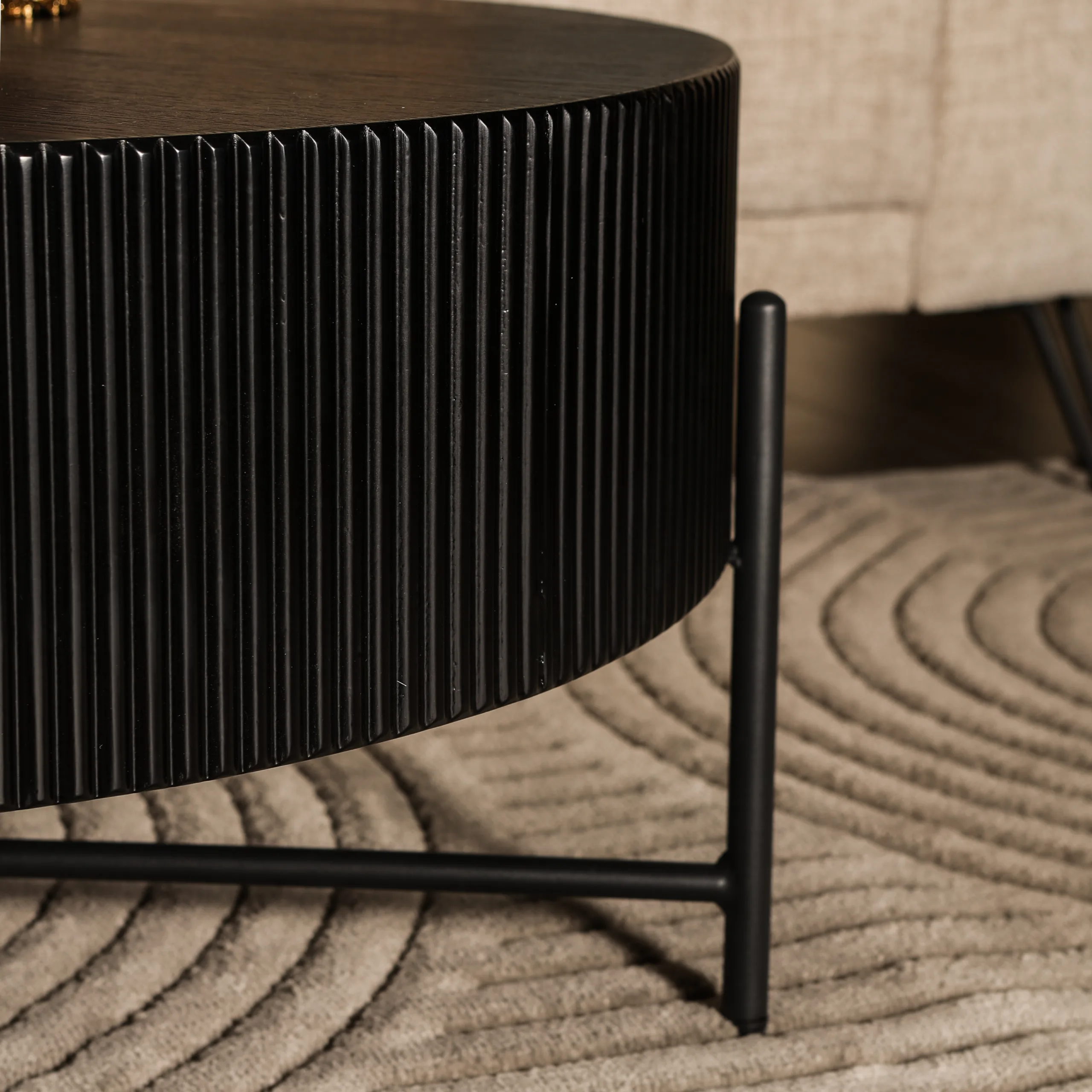 Salontafel Luxor rond 80 cm - Afbeelding 3