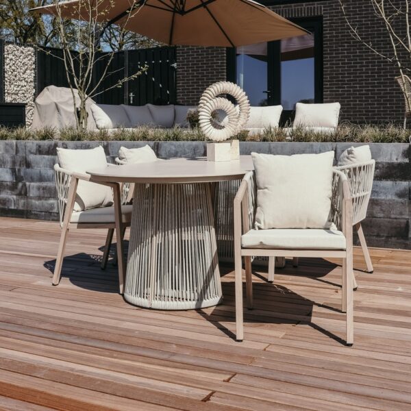 Tuinstoel Pisa creme