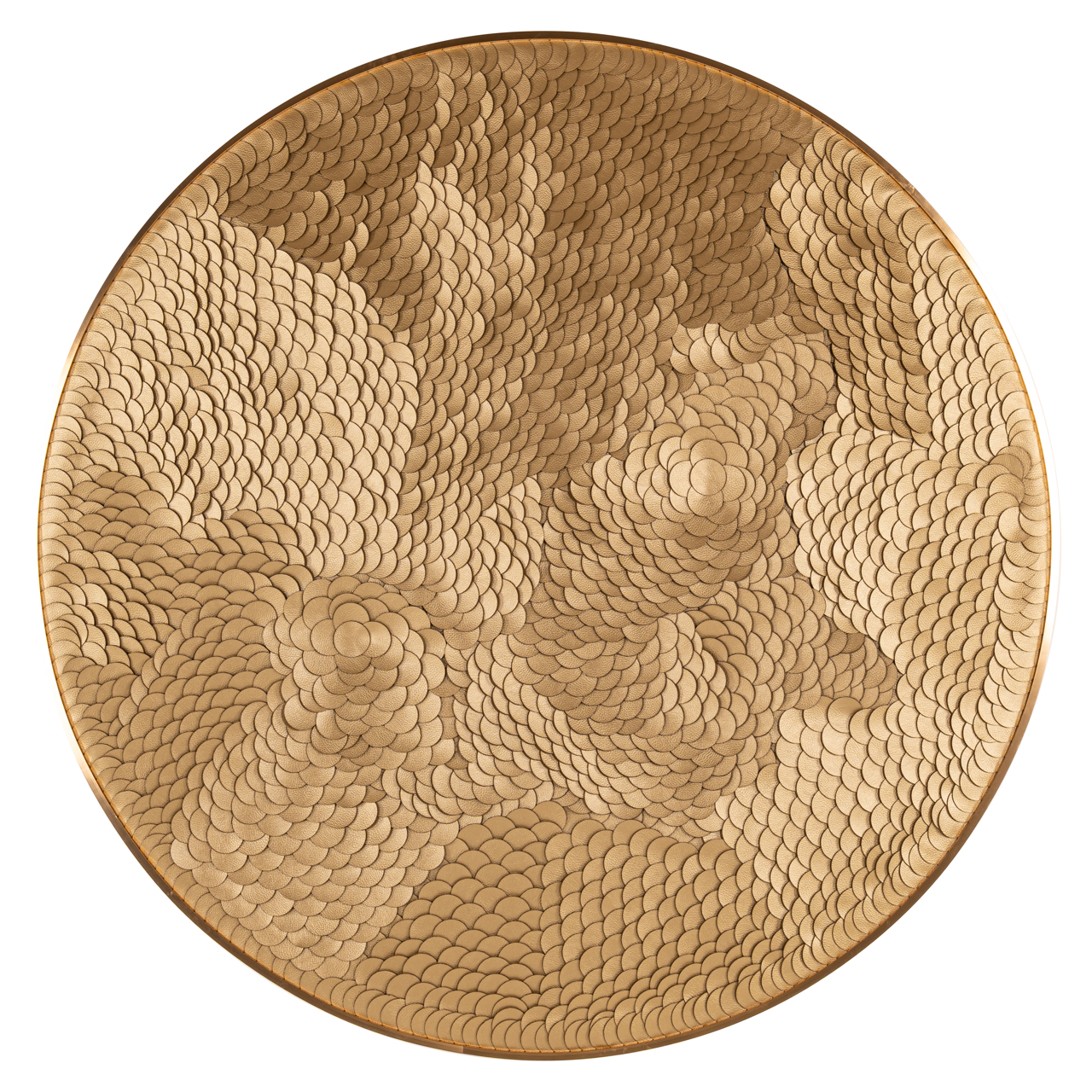 Wanddecoratie Bloom goud