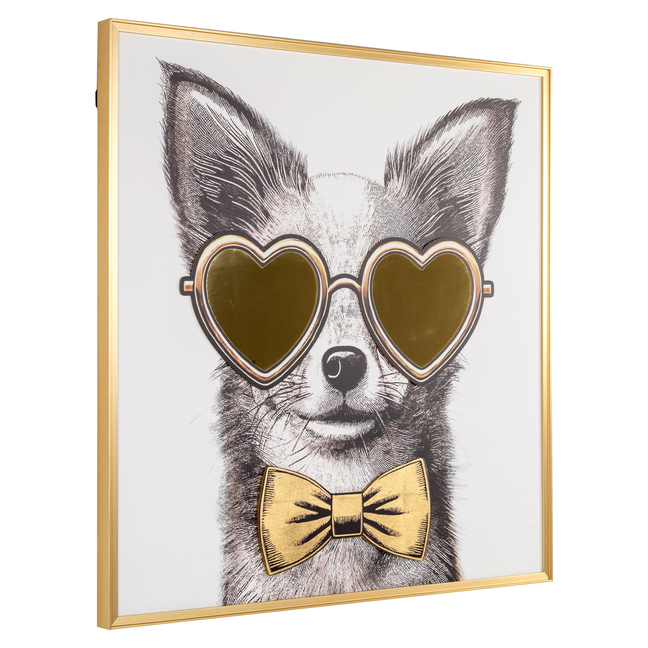 Wanddecoratie Bodhy zwart/goud - Afbeelding 2