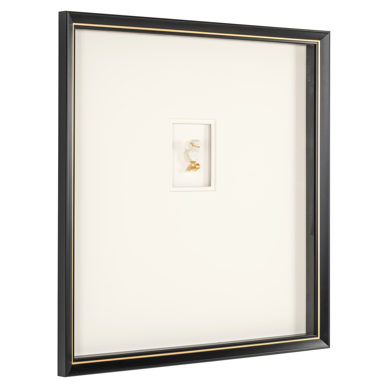 Wanddecoratie Hanna zwart/wit