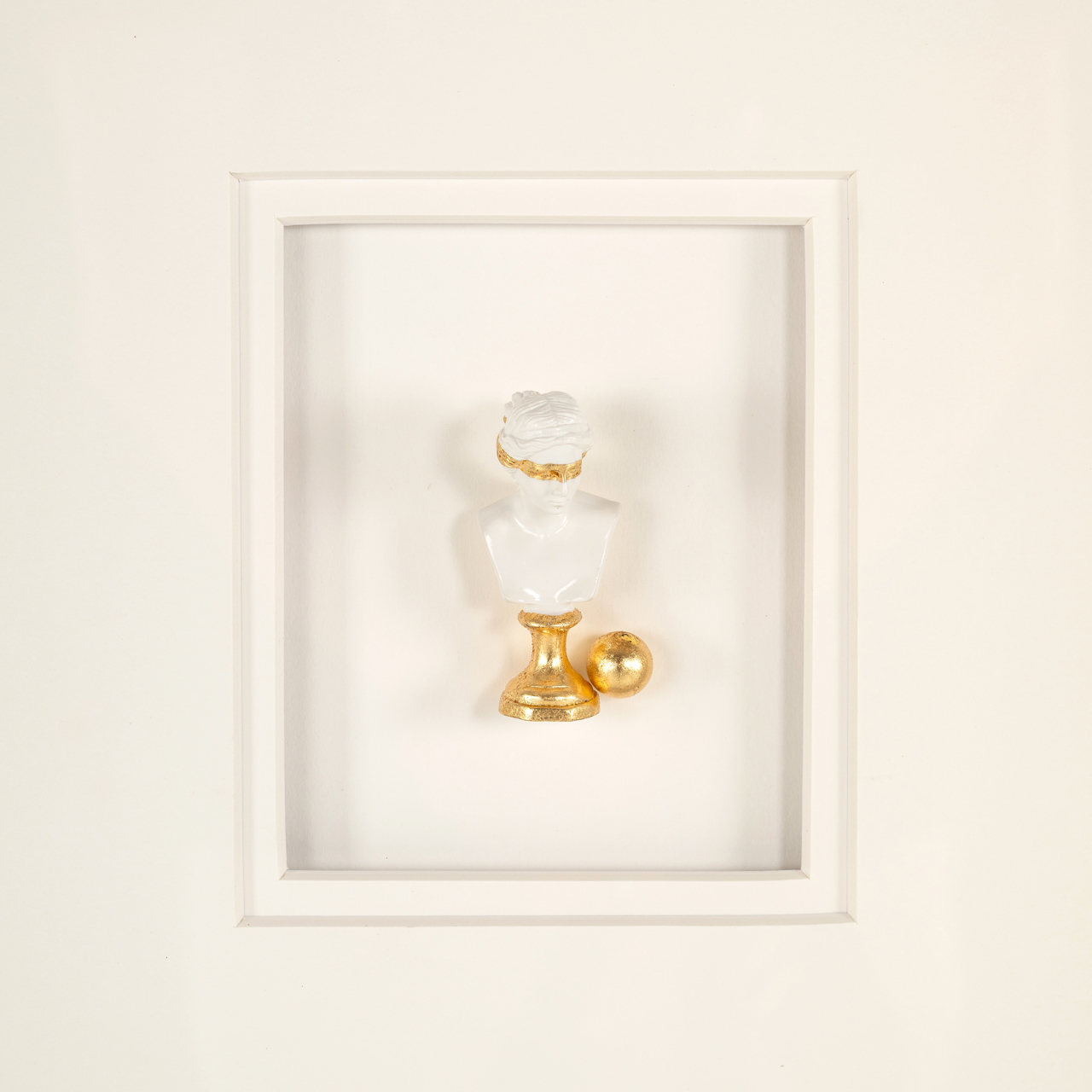 Wanddecoratie Hanna zwart/wit - Afbeelding 4