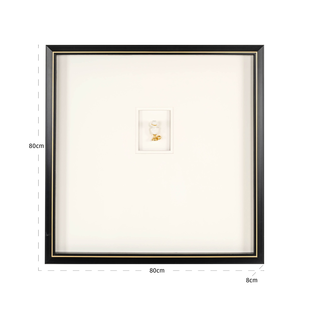 Wanddecoratie Hanna zwart/wit - Afbeelding 5
