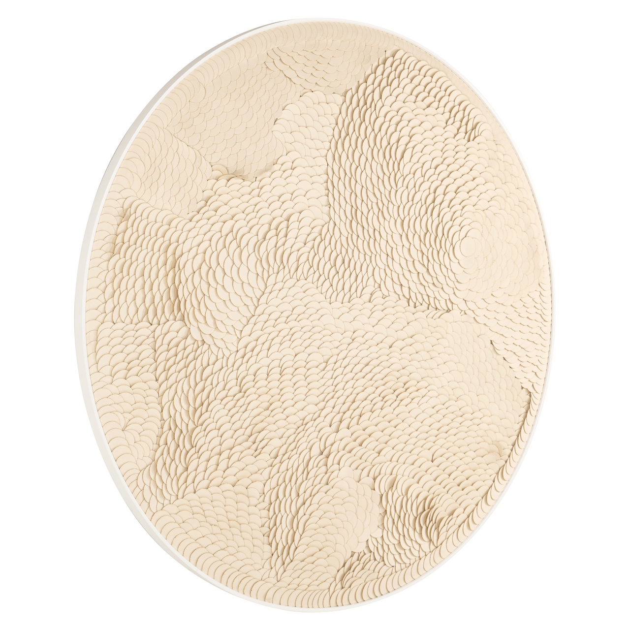 Wanddecoratie Flow wit - Afbeelding 2