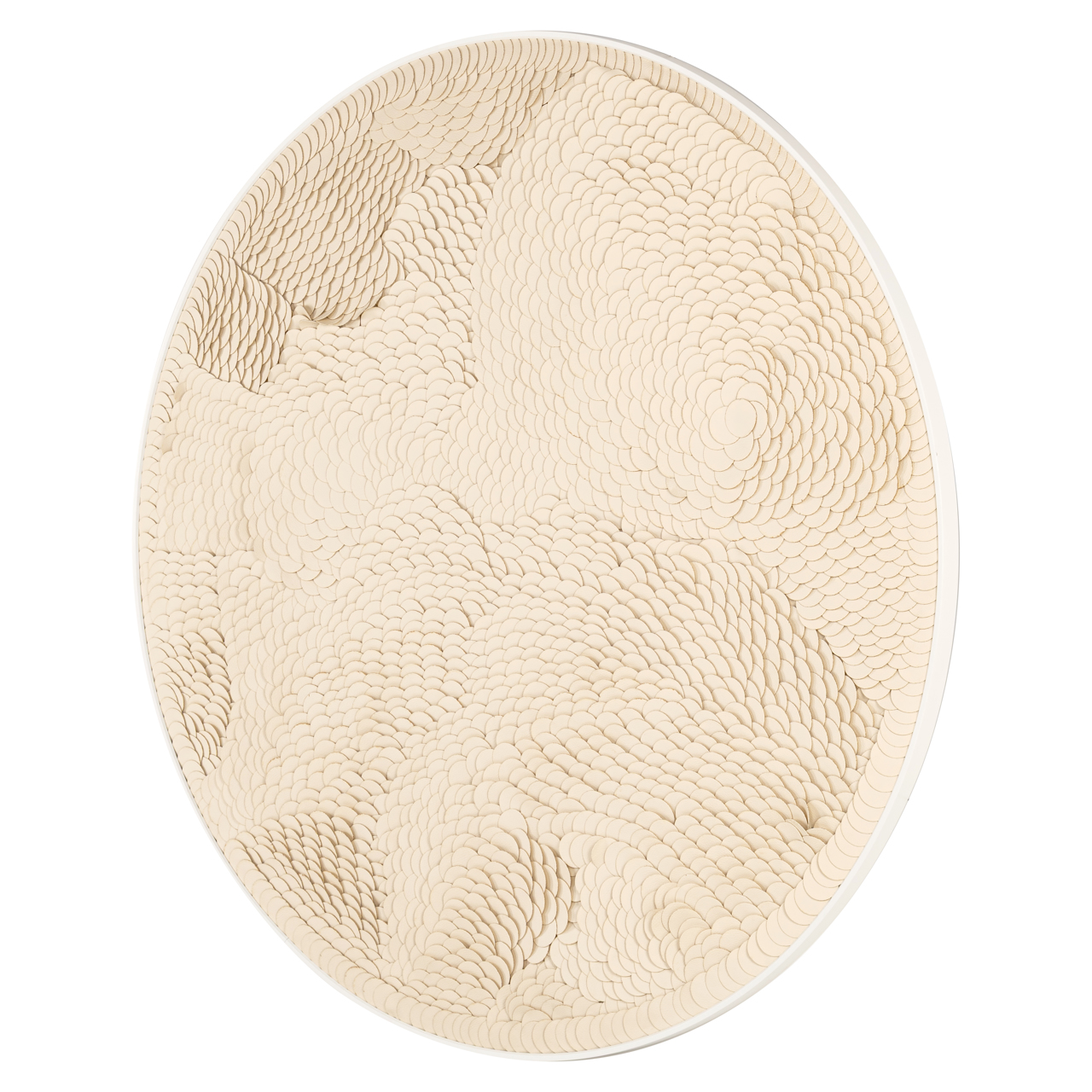 Wanddecoratie Flow wit - Afbeelding 3