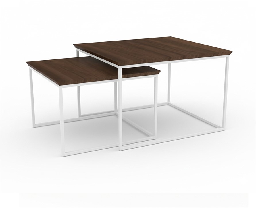 Salontafel Jamaica vierkant set van 2