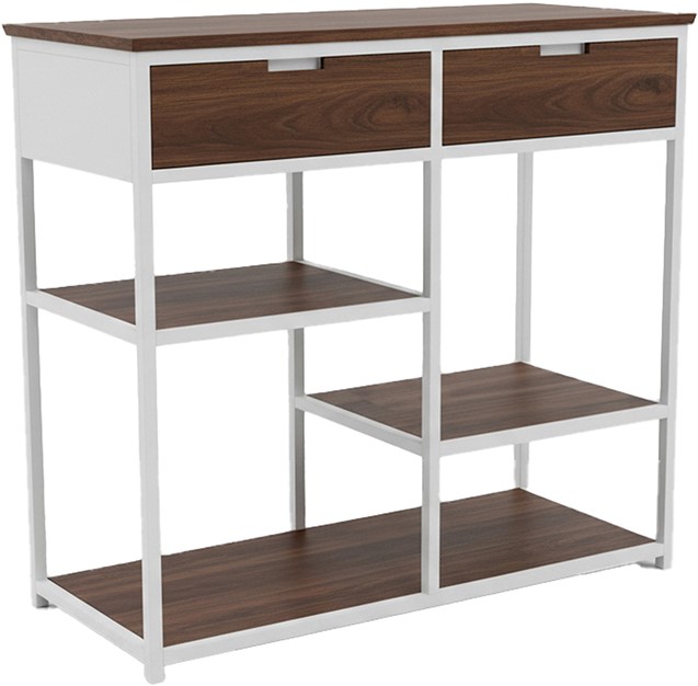 Wandkast Montserrat met 2 lades en 3 legplanken 86 cm