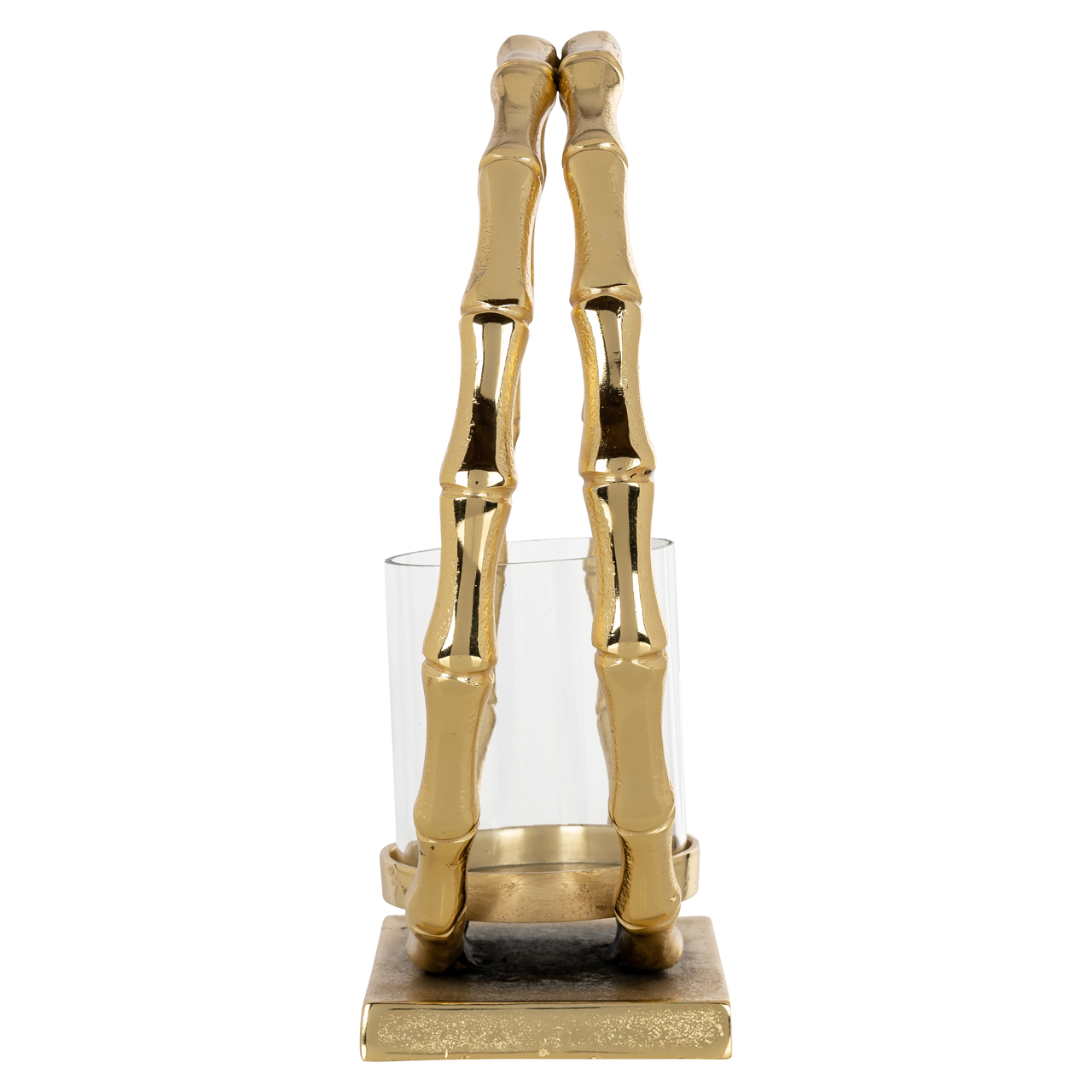 Windlicht Merlyn gold large - Afbeelding 2