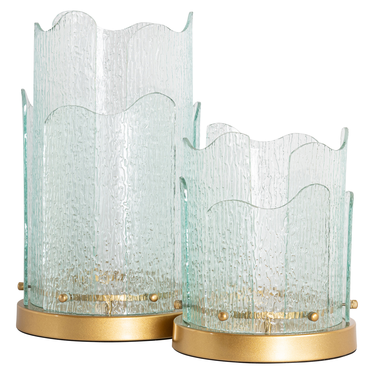 Windlicht Danila gold large - Afbeelding 3