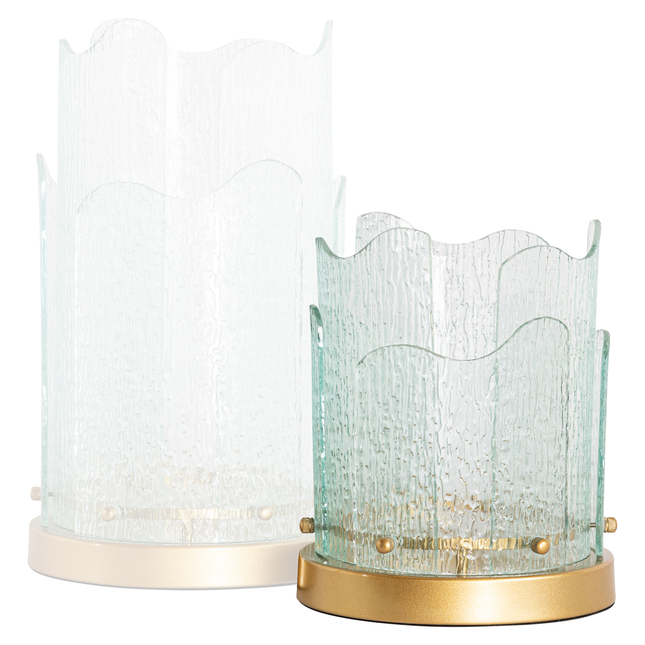 Windlicht Danila gold large - Afbeelding 4