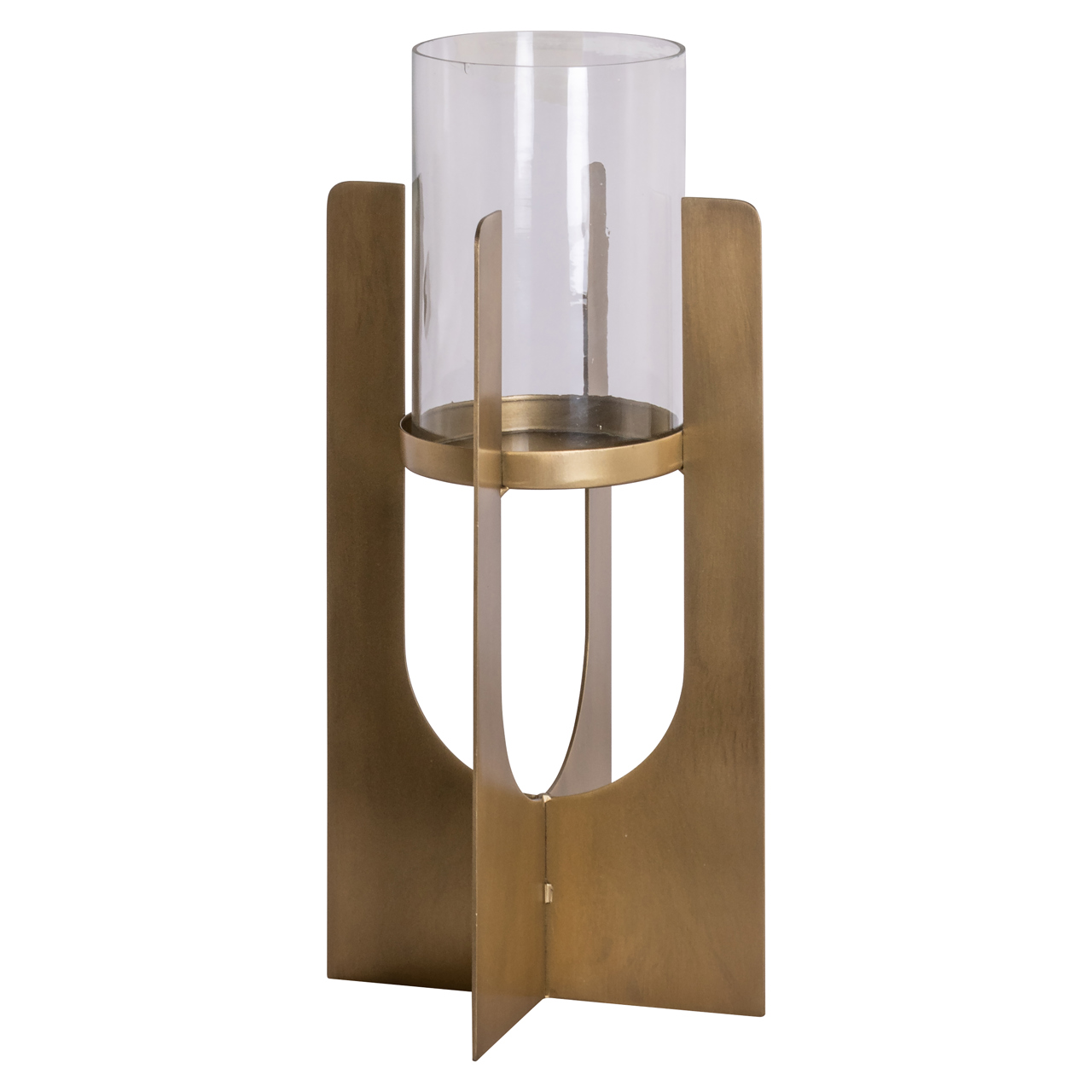 Windlicht Dalou small goud