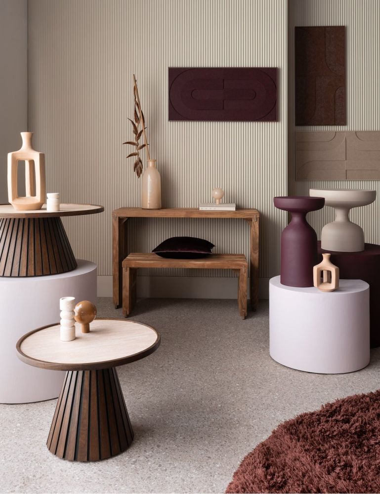Cleo salontafel H34cm - Bruin - Afbeelding 7