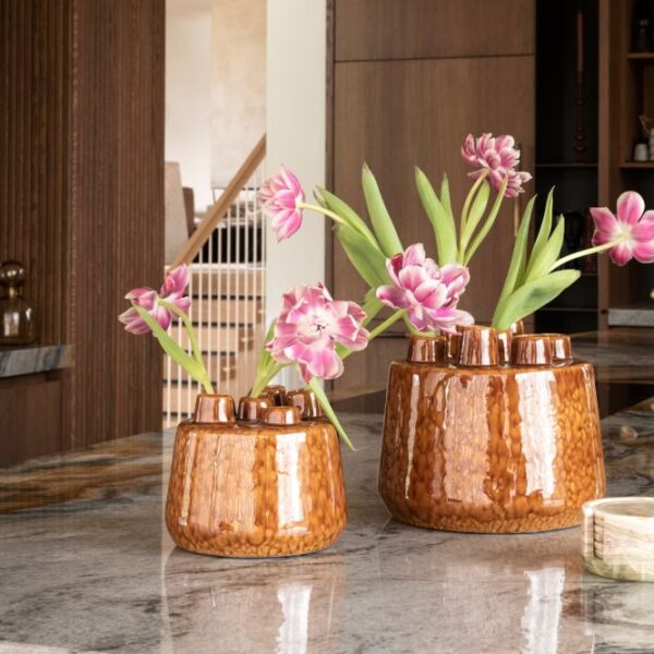 ambiance Safia vaas H15cm