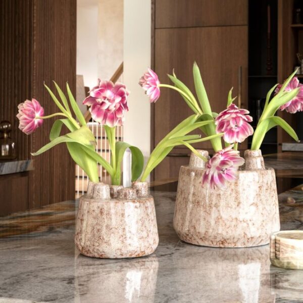 ambiance Safia vaas H21cm