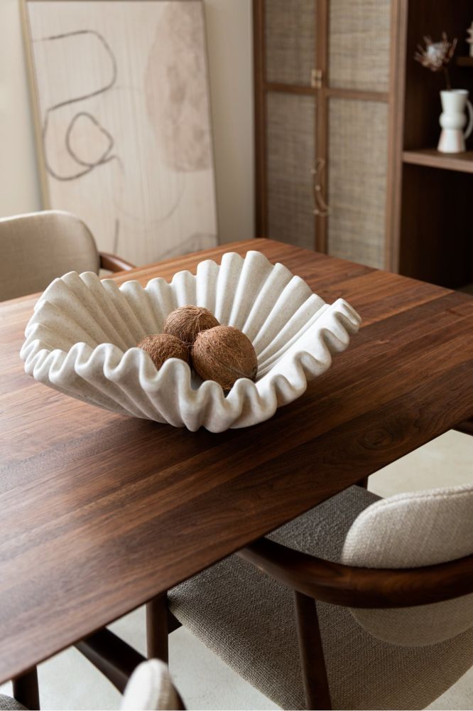 Bella schaal D51cm - Cremekleurig - Afbeelding 10
