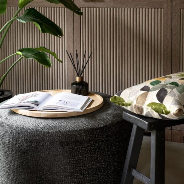 ambiance BeautiQ - Chic poef - rond 80 cm