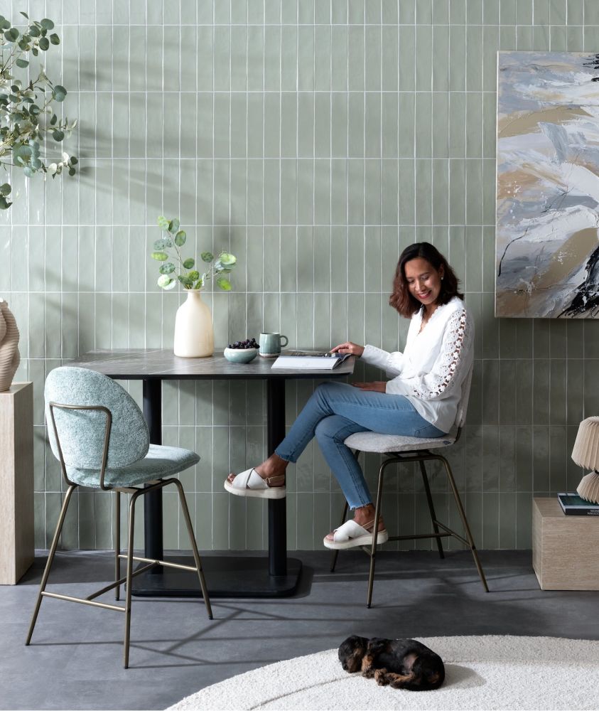 Brest bistrotafel marble light grey 120x75cm - Afbeelding 3