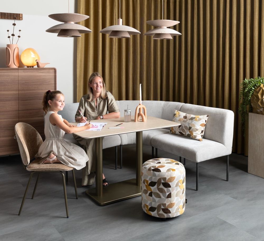 Brest bistrotafel Travertine 120x75cm - Afbeelding 2
