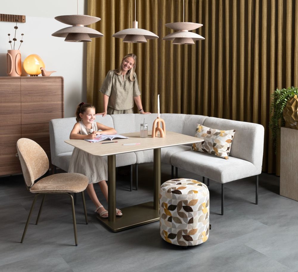 Brest bistrotafel Travertine 120x75cm - Afbeelding 3
