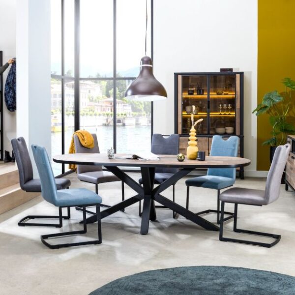 ambiance Sardinie, lowboard 140 cm - 1-deur + 1-lade + 1-niche