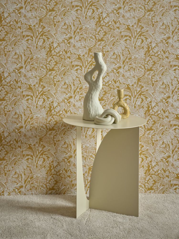Debra vaas H32cm - Cremekleurig - Afbeelding 12