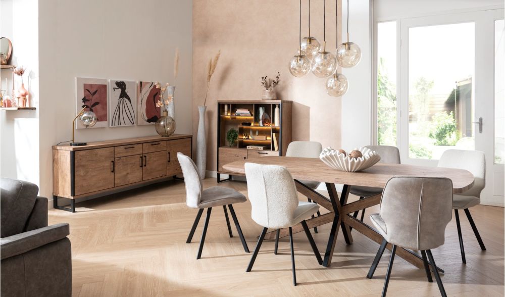 Pantin, roomdivider 8-niches + 6-wijnrekken - Afbeelding 6
