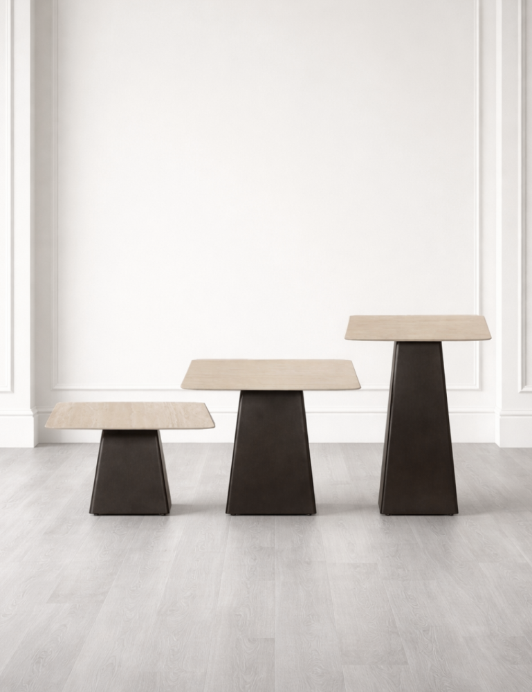 Milly salontafel h35cm - Cremekleurig - Afbeelding 2