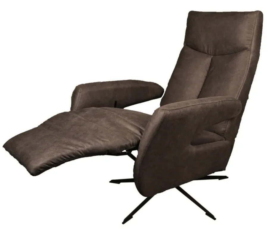 Draai-relaxfauteuil Dalero microvezel - Afbeelding 2