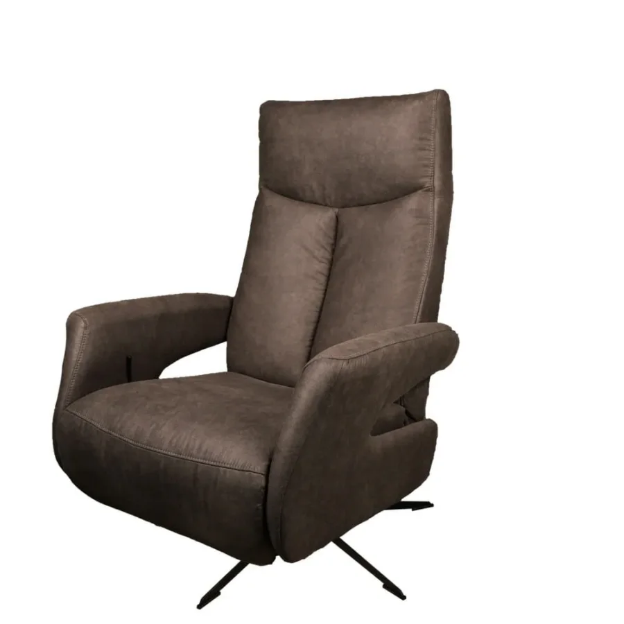 Draai-relaxfauteuil Dalero microvezel