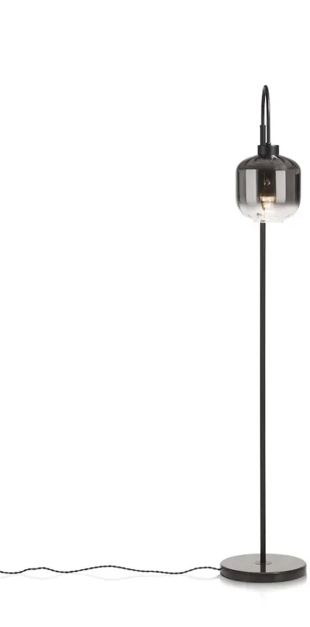 Essex vloerlamp 1*E27 - Antraciet - Afbeelding 2