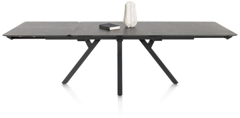 Perth, uitschuiftafel 170 (+ 60 cm.) x 100 cm - uitschuif uiteinde