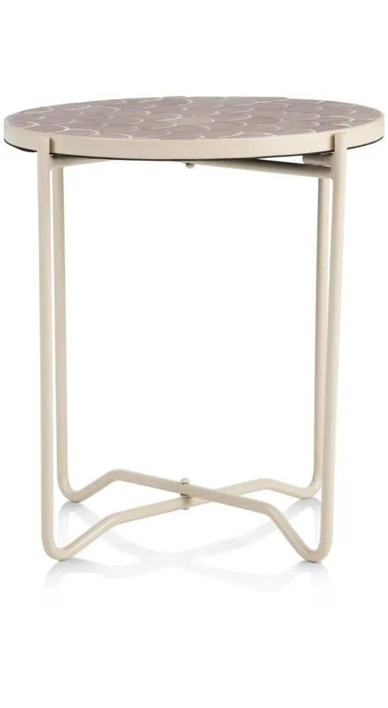 Bento bijzettafel H45cm - Roze