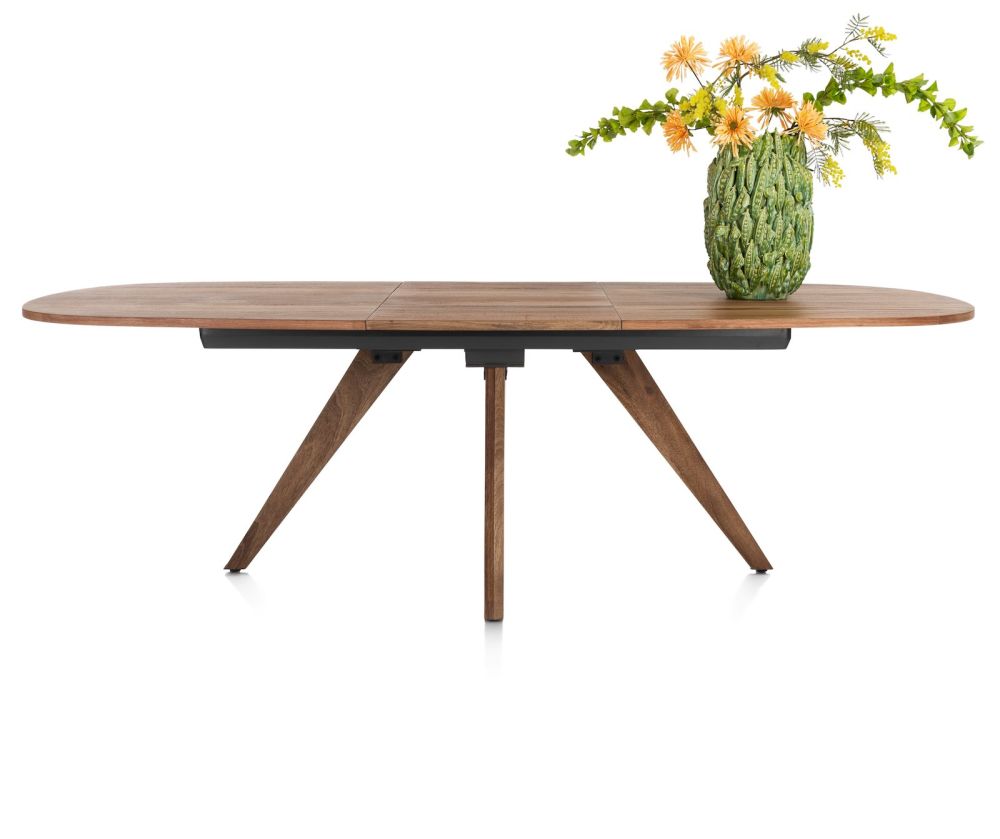Everest, uitschuiftafel 190 (+ 60) x 115 cm