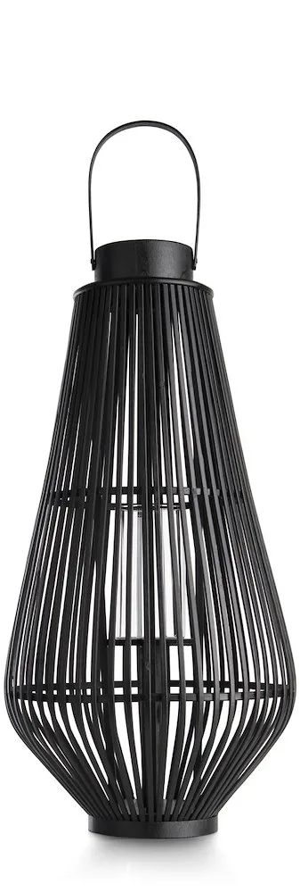 Philou windlicht H70,5cm - Zwart - Afbeelding 9