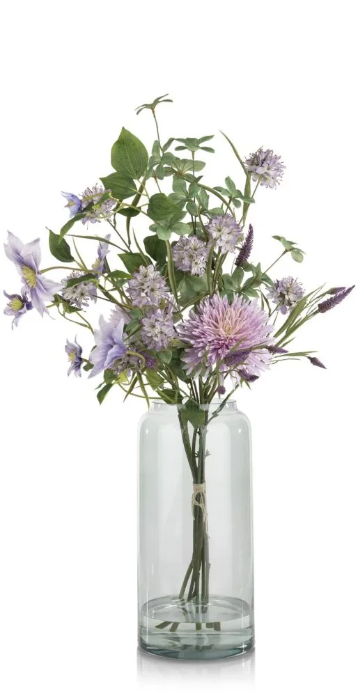 Tropaeolum Spray H88cm kunstbloem - Groen - Afbeelding 4