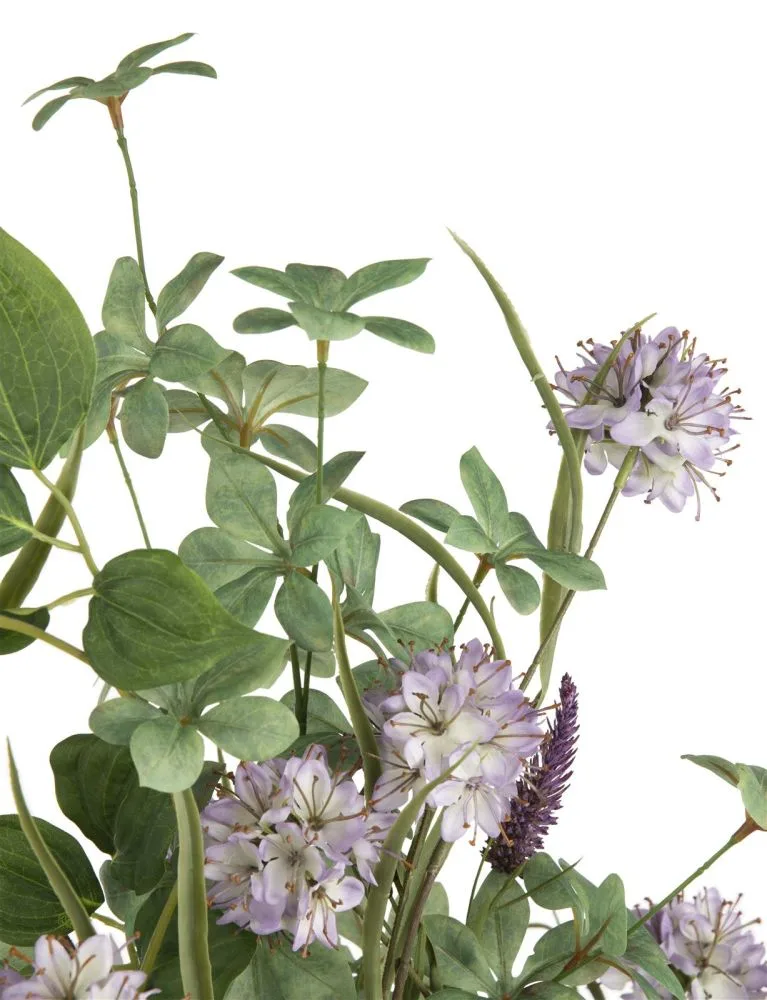 Tropaeolum Spray H88cm kunstbloem - Groen - Afbeelding 6