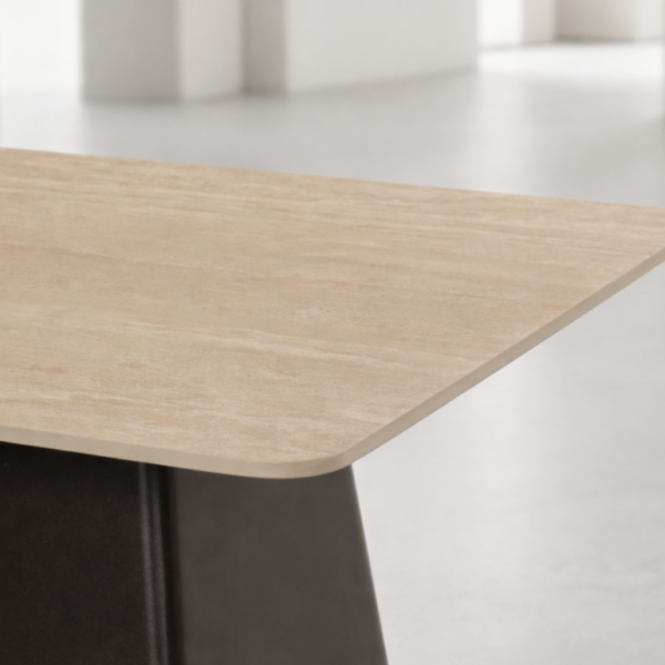 Milly salontafel h35cm - Cremekleurig