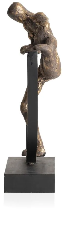 Climbing beeld H33cm - Goud - Afbeelding 5